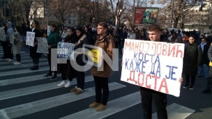 U Zemunu i danas blokada